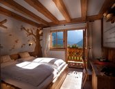 ARIA - Camera Matrimoniale vista Dolomiti - Agriturismo Chalet Fogajard