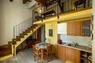 Appartamento bilocale con soppalco e cucina - Bauernhof Corte Carezzabella