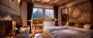TERRA - Camera Matrimoniale vista Dolomiti - Agritourisme Chalet Fogajard