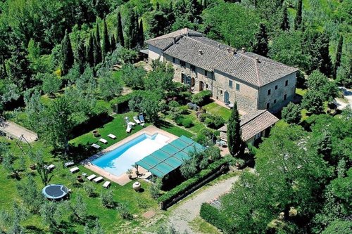 Appartamento rustico toscano con piscina in mezzo agli olivi - Volterra